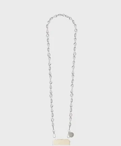 La Coque Francaise Adele catena lunga con perle, bianco LE314890 - Zdjęcie 1 z 3