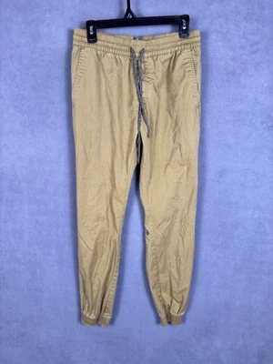 Pantalones Volcom Para Hombre Fieles a Esta Cintura Elástica Caqui Medianos Foto 1 de 4