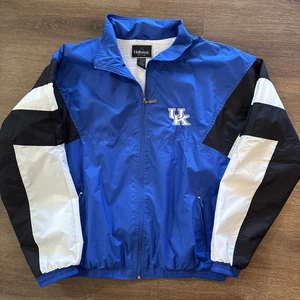 Vintage University of Kentucky UK Zip Jacket Coat Blue Windbreaker XL - Picture 1 of 5