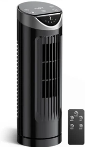 VCK Persönlicher Turmventilator, 80° Oszillation, 3 Geschwindigkeiten Lüfter mit Fernbedienung & Timer...C2 - Bild 1 von 11