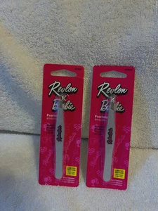 2 Revlon Slant Tweezer Barbie Silver Glitter Limited Edition New In Package - Picture 1 of 3