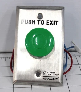 Assa Abloy Alarm Controls TS-14 Push To Exit Time Delay Fast Same Day Shipping - Picture 1 of 7