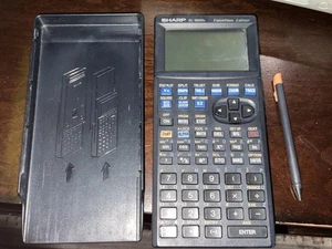 Sharp EL-9600c Equation Editor Graphing Scientific Calculator Case/stylus WORKS! - Picture 1 of 12