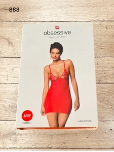 Obsessive Women Luiza Chemise Size S/M (888) - Picture 1 of 5