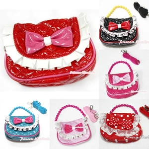 Little Cute Handbag Petti Bag Purse Accessory For Girl Dual Purpose Two Straps - Picture 1 of 5