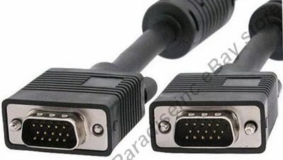 PARTS PARADISE 10ft SVGA/VGA Male-M Monitor/LCD/TV/HDTV/Video/Projector/PC Cable/Cord {4xShield