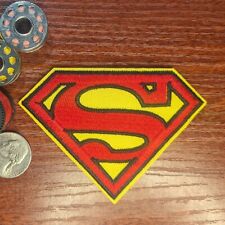 Superman Patch Superheroes DC Comics Embroidered Iron On Patch 2.5x3.5"