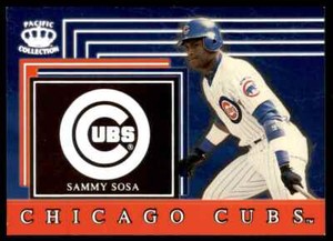 1999 Pacific Sammy Sosa Chicago Cubs #6