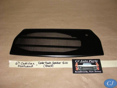 OEM 67 Cadillac Fleetwood CENTER DASH SPEAKER GRILL GRILLE TRIM COVER #1486822 - Image 1 of 4