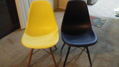 Authentic Eames Chairs - Image 1 of 3