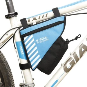 System-S Bicycle Bag With Bottle Cage Fastening IN Blue Black - Picture 1 of 1