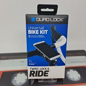 Quad Lock Handlebar Bike Motorbike Phone Mount Universal Adaptor  Included 