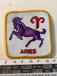 Aries Horiscope sew on patch - Picture 1 of 2