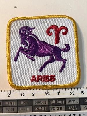 Aries Horiscope sew on patch - Image 1 of 2