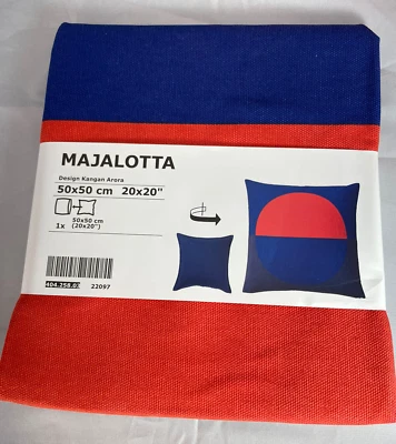 Fundas de almohada de cojín IKEA 20x20" para sofá y decoración del hogar MAJALOTTA Foto 1 de 3