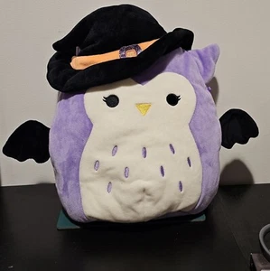 Squishmallow 12" Stechpalme die Eule Hexe Halloween Süßes oder Saures Tasche/Beuteltasche - Bild 1 von 3