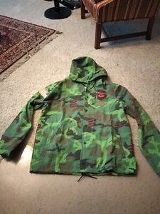 Nike Georgia Bulldogs UGA On Field Military Camo Water Repellant Jacket LARGE - Picture 1 of 8