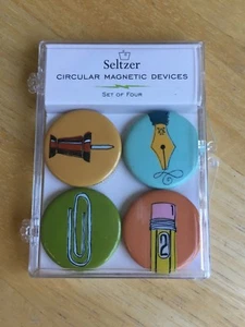 Five Points Desk Tools " Circular Magnets" from Seltzer - NIB - Foto 1 di 3