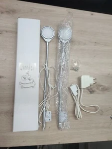 LED-Leuchten mit flexiblem Arm 2er Set mit Touch kmpl. Flexarm silber - Bild 1 von 11