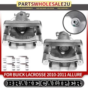 2x Rear LH & RH Brake Calipers for Buick Allure 10 LaCrosse 2010-2011 w/ Bracket - Picture 1 of 8