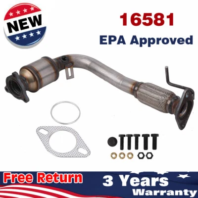 For 2010-14 Chevy Equinox GMC Terrain 2.4L Catalytic Converter Exhaust Flex Pipe Foto 1 de 4