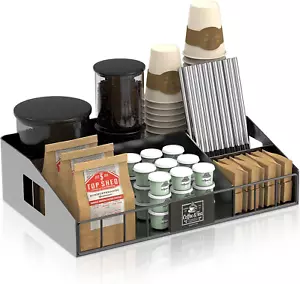 Coffee Station Organizer Metal Coffee Organizer Coffee Organizer Station for Tea - Picture 1 of 1