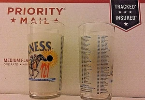 PIMLICO 121ST PREAKNESS 1996 HORSE RACING GLASS SET OF 2 LOUIS QUATORZE PAT DAY - Picture 1 of 1