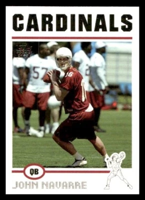 2004 Topps #338 John Navarre Rookie Arizona Cardinals - Image 1 of 2