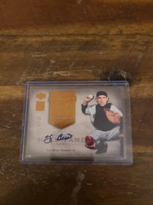 Temporadas del Salón de la Fama Upper Deck 2005 automático/25 Yogi Berra #HFS-YB2 automático patio Foto 1 de 3