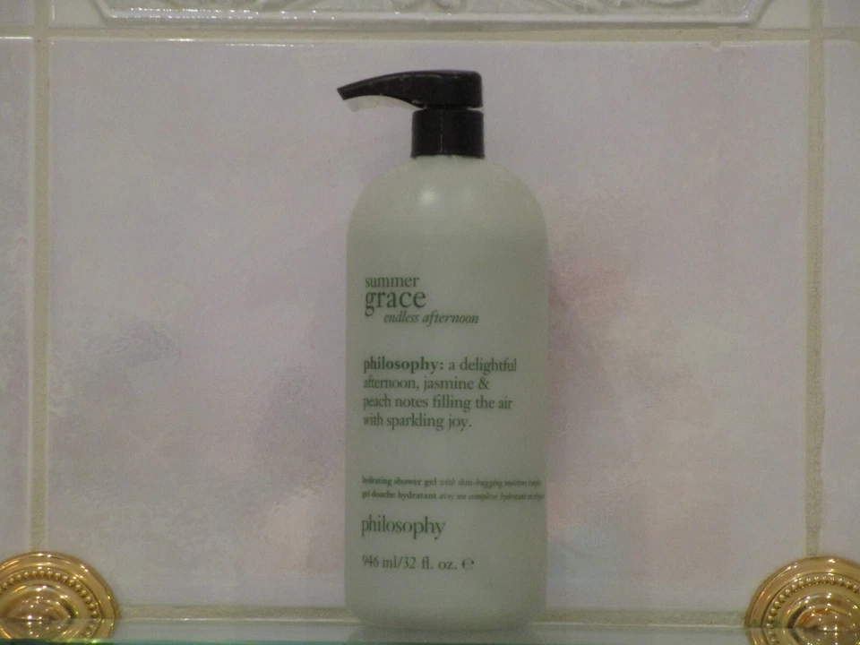 FILOSOFÍA ~ GEL DE DUCHA HIDRATANTE TARDE SIN FIN GRACIA VERANO ~ 32 OZ Foto 1 de 1