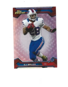 2013 Finest Refractors #94 C.J. Spiller  BUFFALO BILLS - Picture 1 of 1