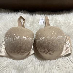 Soma atemberaubender Stütz-Balconette-BH 42DD beige Blumen Cups neu mit Etikett UVP $ 60 - Bild 1 von 11