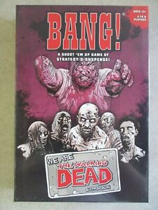 SEALED MIB 2015 BANG! WE ARE THE WALKING DEAD GAME EXPANSION USAOPOLY