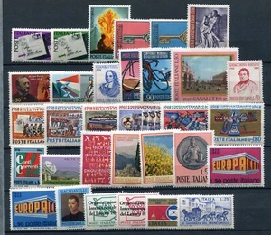Italia 1968-69 años completos como nuevo nunca bisagras ** Lote de 33 estampillas - Imagen 1 de 1