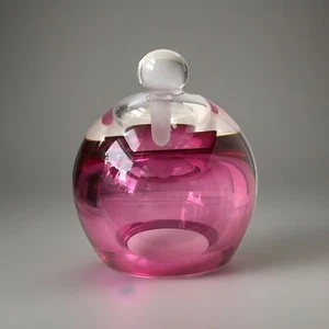 Perfume Bottle By Mary Ellen Buxton and Kevin Kutch of Pier Glass studio - Picture 1 of 13