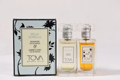 CAJA ATOMIZADORES EA TOVA BELLA SORELLA EAU DE PARFUM SIGNATURE & AMBRE D'ORO 1 OZ Foto 1 de 3