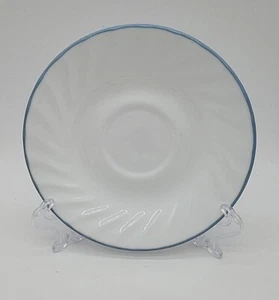 Platillo rosas de terciopelo azul Corelle Corning 6 1/4" bordes de remolino - Imagen 1 de 3