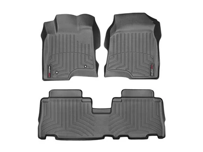 WeatherTech FloorLiner 适用于 2012 - 2015 雪佛兰 Captiva - 第一排和第二排,黑色 — 第 1/4 张图片
