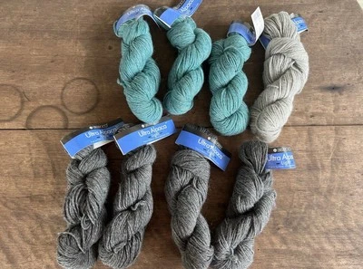 8 Berroco Ultra Alpaca Light 1152 Yardas 14ozs Total-50% Lana 50% Alpaca SUAVE NUEVO CON ETIQUETAS Foto 1 de 4