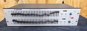 Klark Teknik DN360 2 Channel 30 Band Graphic Equalizer EQ - Tested & Working - Picture 1 of 8