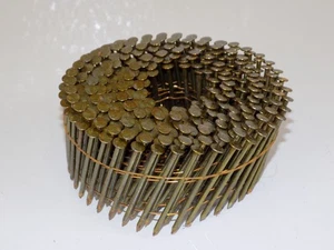 15 Degree Wire Weld Coil Siding Nail Galvanized 2" x.092" 200pc ring - Picture 1 of 11