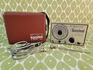 Generador TV Krundaal Vintage Vertical Horizontal En Estuche - Imagen 1 de 11