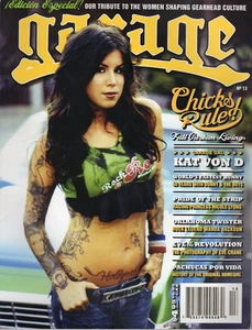 GARAGE MAGAZINE #13 60s SAN FRANCISCO HELLS ANGELS KAT VON D RODS KUSTOM KULTURE - Picture 1 of 1