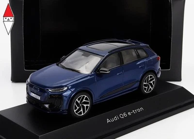 1/43 SPARK AUDI Q6 E-TRON 2023 ASCARI BLUE MET - Immagine 1 di 2
