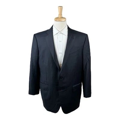 Ermenegildo Zegna Current Trofeo Navy Wool Men’s Sportcoat Size 46R Mint  - Image 1 of 4