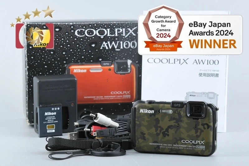 Nikon COOLPIX Nikon Coolpix AW100 Digital Cameras for sale | eBay