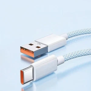 3A Type-C Charging USB Cable For Samsung Galaxy S21 S22 S23 BlackBerry - Picture 1 of 5
