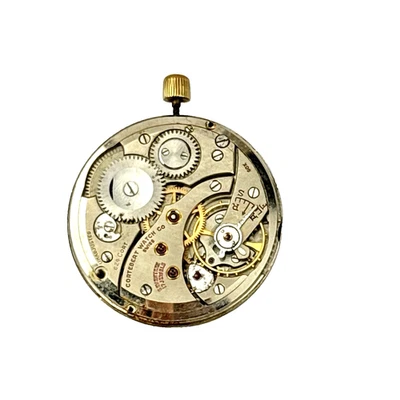 Cortebert Pocket Watch Movement Swiss 17j 10S 38.5mm High Grade Thin Repair(840) - Image 1 of 4