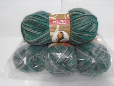 4 Skeins Premier Yarns Deborah Norville Collection Alpaca Dance Color Bonsai - Image 1 of 4
