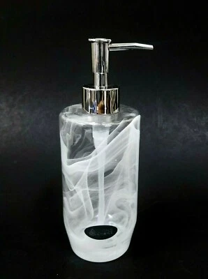 Nuovo SIMPLE CHOICE Qualità Vetro Trasparente & Nuvoloso Motivo, Argento Sapone - Immagine 1 di 4